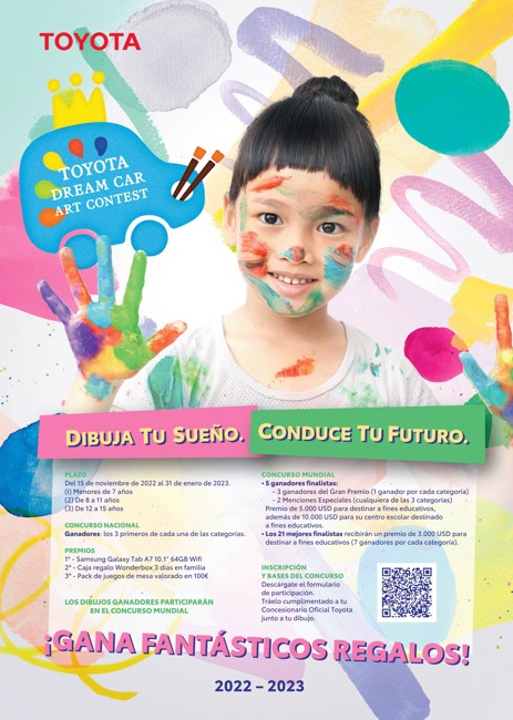 Toyota España pone en marcha una nueva edición del concurso 'Toyota Dream Car Art Contest'