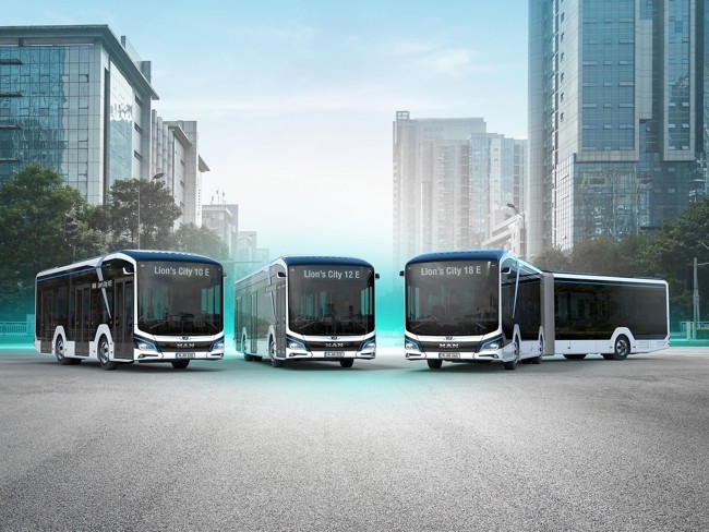 MAN Truck se adjudica por 50 millones el suministro de 68 autobuses 100% eléctricos a San Sebastián