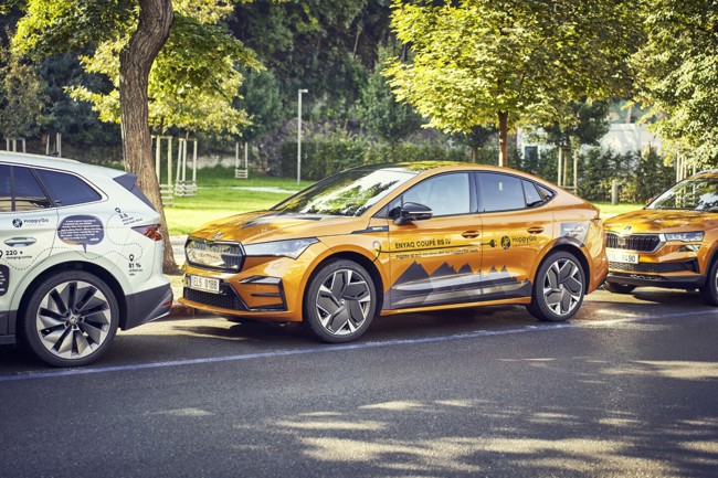 Skoda aumentó un 25% la facturación de su plataforma de coches compartidos HoppyGo entre julio y octubre