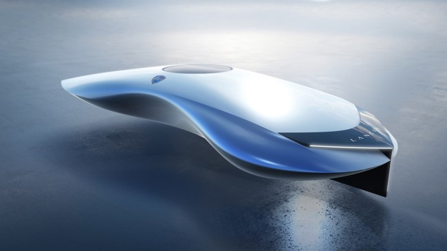 Lancia presenta Pu+Ra Zero, el concepto que definirá sus coches entre 2024 y 2028, y renueva su logo