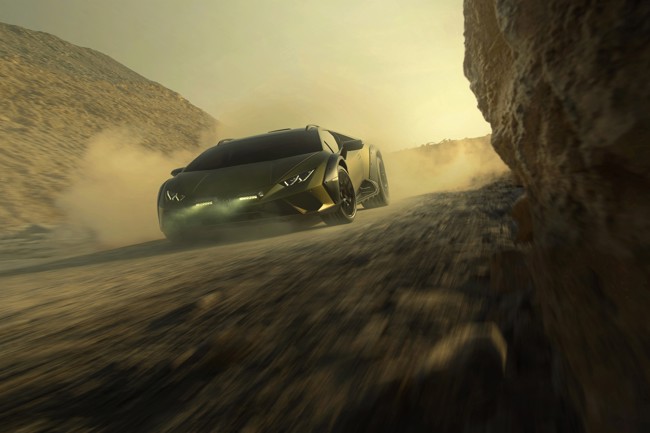 Lamborghini crea una versión 'offroad' del Huracán, con 610 caballos y tracción integral