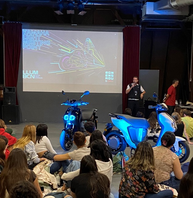Alumnos de diseño y arquitectura participarán en el Festival Llum BCN 2023 seleccionados por Yamaha