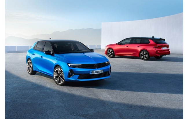 Opel crea una versión eléctrica del Astra, con 416 km de autonomía y disponible en variante familiar
