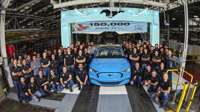 Ford supera las 150.000 unidades fabricadas del Mustang Mach-E desde su lanzamiento