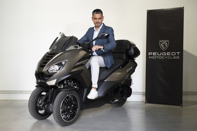 Francisco Domínguez, nuevo jefe del Clúster Europeo de Peugeot Motocycles