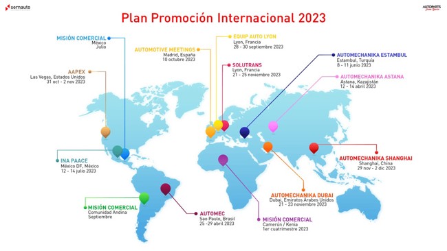 Sernauto presenta su plan de internacionalización para los proveedores españoles de automoción
