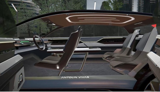 Antolin presenta un nuevo concepto para el interior del coche inspirado en el Cid Campeador