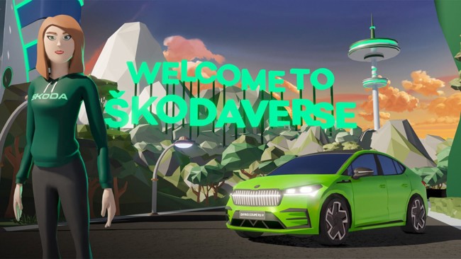 Skoda debuta en el metaverso con Skodaverse, donde se puede probar el Enyaq Coupé RS iV de forma virtual