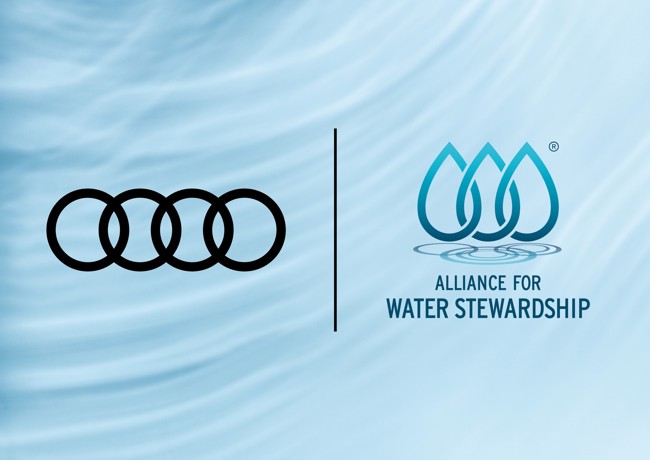 Audi, primera compañía automovilística en unirse a la Alianza para la Gestión Sostenible del Agua (AWS)