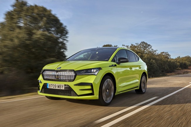 Skoda lanza en España el Enyaq Coupé iV 100% eléctrico, con hasta 553 kilómetros de autonomía