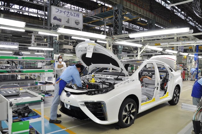 Toyota, Suzuki, Subaru y Mazda elevan su producción en 2022 y Nissan, Honda y Mitsubishi la reducen