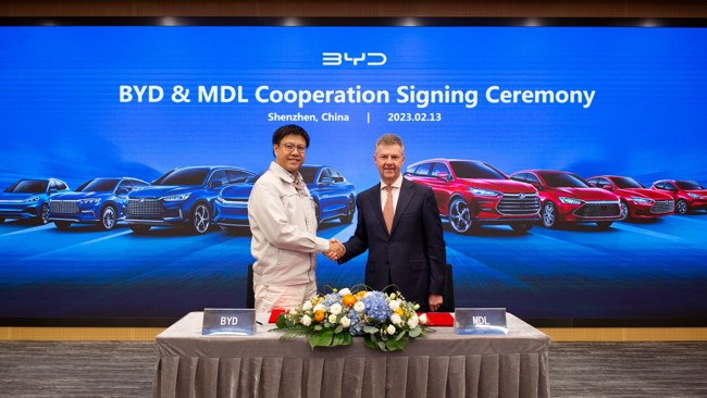 BYD suma dos nuevos distribuidores de coches para respaldar su entrada en Irlanda, Finlandia e Islandia