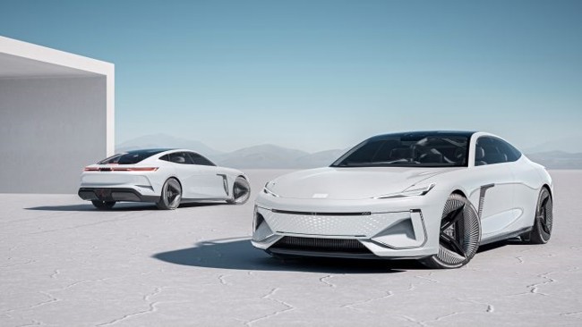 La china Geely presenta una nueva gama de vehículos electrificados con siete modelos y llamada 'Galaxy'