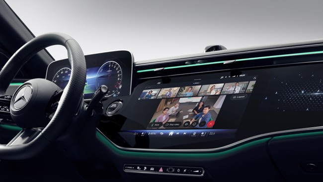 Cisco se alía con Mercedes-Benz para llevar Webex a sus nuevos Clase E