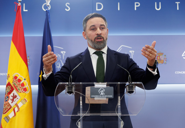 Vox pide revertir la prohibición europea de producir vehículos de combustión a partir de 2035
