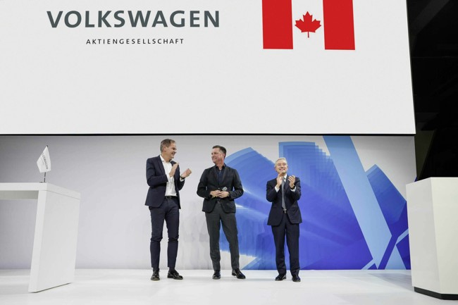 Volkswagen construirá en Canadá su primera gigafactoría de baterías fuera de Europa
