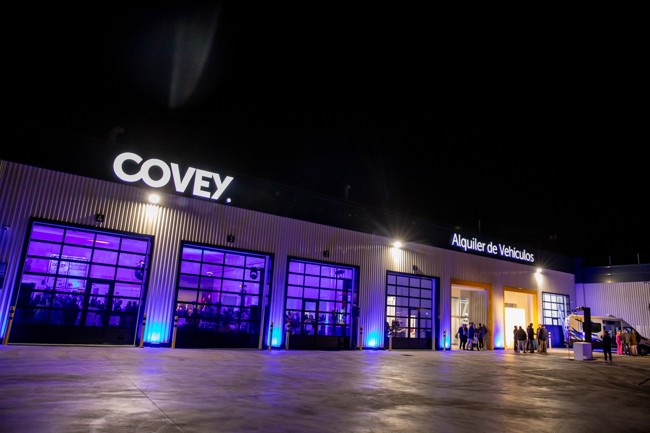 Covey invierte 36 millones para la compra de 1.000 vehículos y abre delegaciones en Madrid y Barcelona