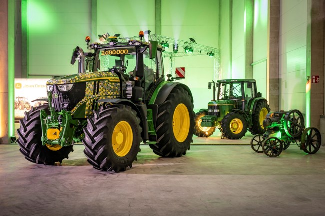 John Deere alcanza los dos millones de tractores producidos en su planta de Manheim (Alemania)