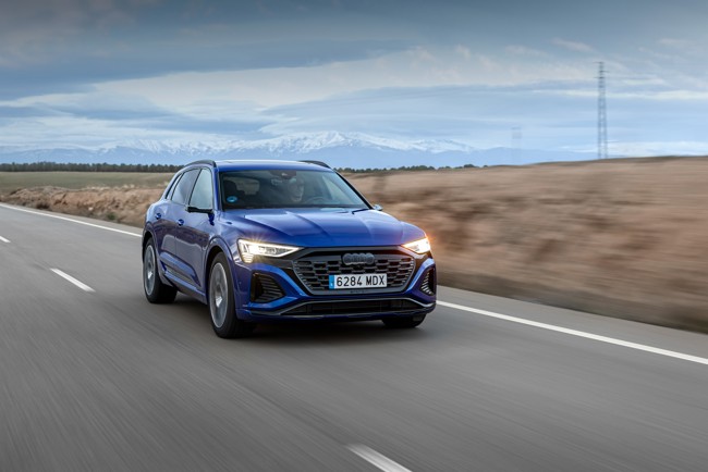 Las versiones 'tope de gama' del Audi Q8 e-tron llegarán al mercado europeo a finales de mayo