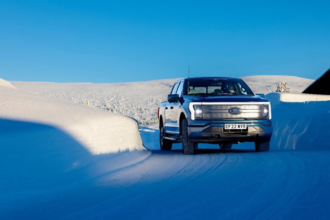 La 'pick-up' F-150 Lightning de Ford desembarca en Europa con su lanzamiento en Noruega