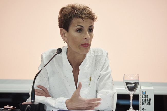 Chivite afirma que el acuerdo entre Sunsundegui y Volvo es "una muy buena noticia para Navarra"