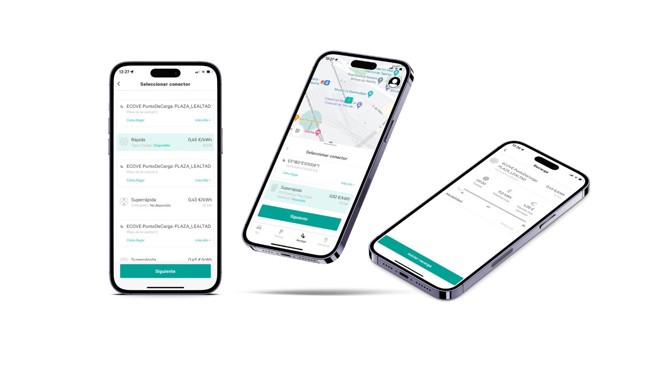 Joinup lanza un servicio en su app que localiza más de 4.000 puntos de recarga eléctrica en España