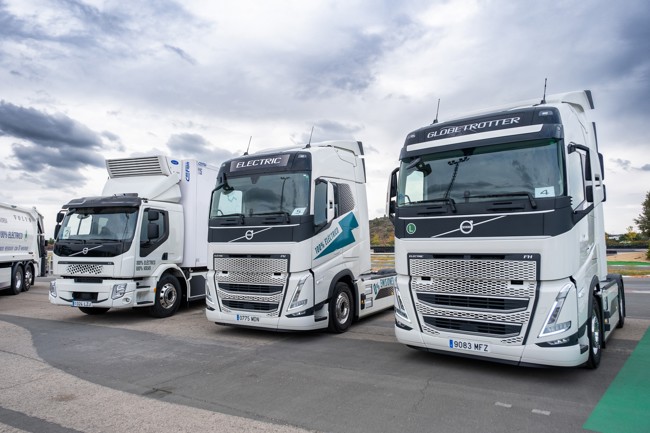 Michelin agradece a Volvo Trucks usar sus neumáticos en las jornadas de electromovilidad