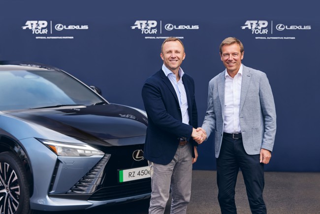 Lexus será el socio de automoción de la Asociación de Tenistas Profesionales (ATP)