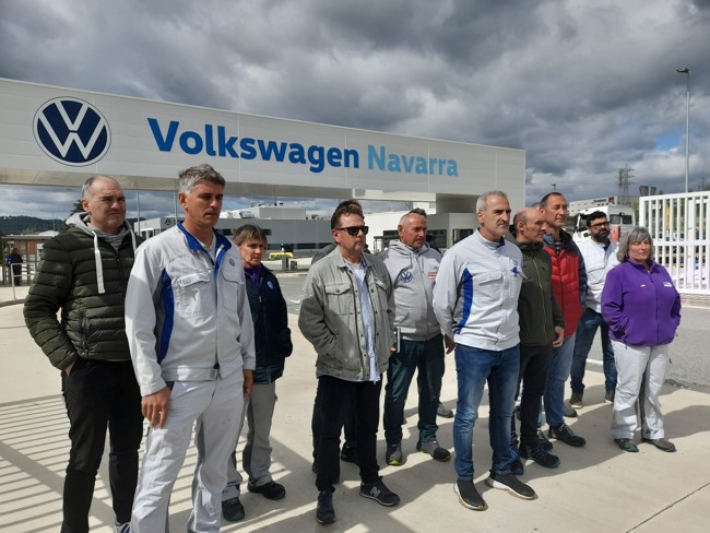 Esparza (UPN) acusa a Chivite de "mentir" sobre la planta de baterías de Volkswagen en Navarra