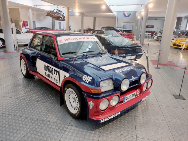 El Renault 5 Turbo, protagonista del Museo de la Automoción de Salamanca