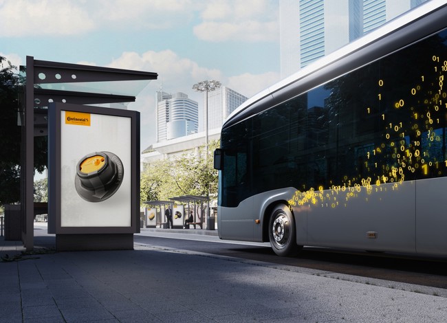 Los neumáticos Conti Urban estarán equipados con sensores para transmitir datos en vivo por Bluetooth