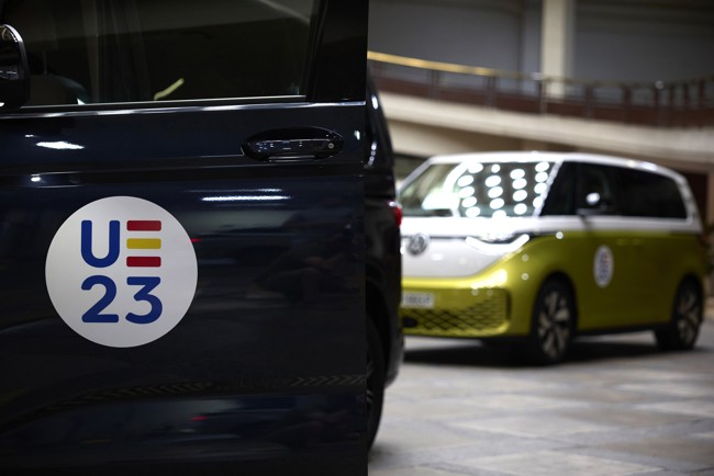 Volkswagen Vehículos Comerciales cederá 95 vehículos a la Presidencia española del Consejo de la UE