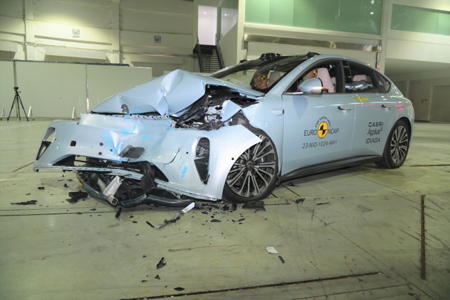 Dos modelos de NIO consiguen las primeras cinco estrellas en las pruebas de seguridad 2023 de Euro NCAP
