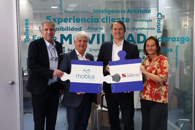 El grupo galo Saretec compra Mobius Group con el objetivo de lograr una facturación de 100 millones