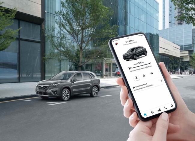 Suzuki ofrecerá su aplicación Connect de forma gratuita durante tres años en los S-Cross modelo 2021