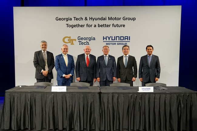 Hyundai Group colaborará con Georgia Tech en la investigación y desarrollo del futuro de la movilidad