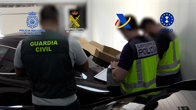 Casi 50 detenidos en varias provincias por un fraude de IVA de 17 millones con coches de alta gama