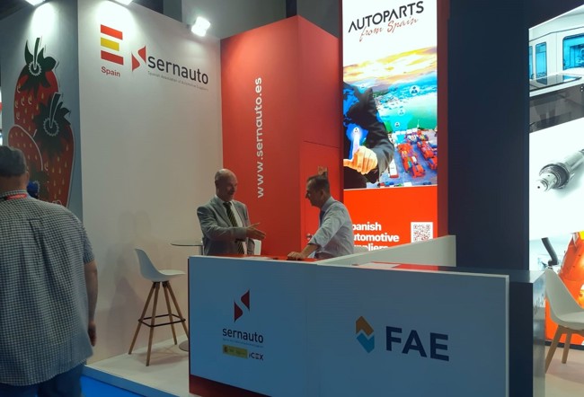 Sernauto representa al sector de los proveedores de automoción en Automechanika Dubái 2023