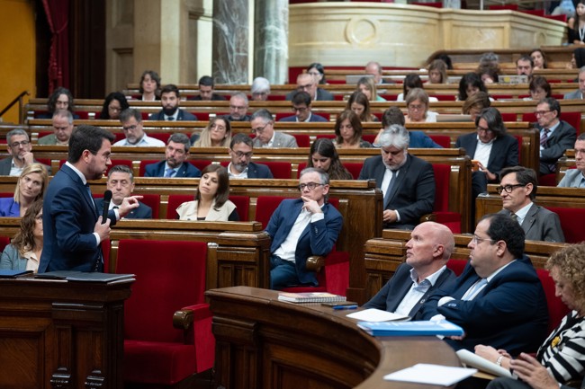 Aragonès lamenta que Lotte Energy haya quedado "excluida" de la segunda convocatoria del Perte VEC II