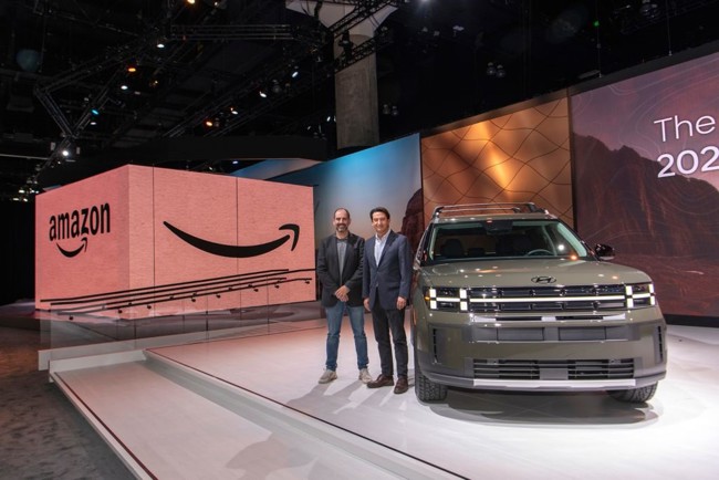 Amazon se asocia con Hyundai y venderá sus vehículos de forma 'online' en Estados Unidos en 2024