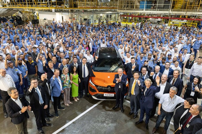 Renault do Brasil anuncia una inversión de 350 millones para producir un nuevo C-SUV