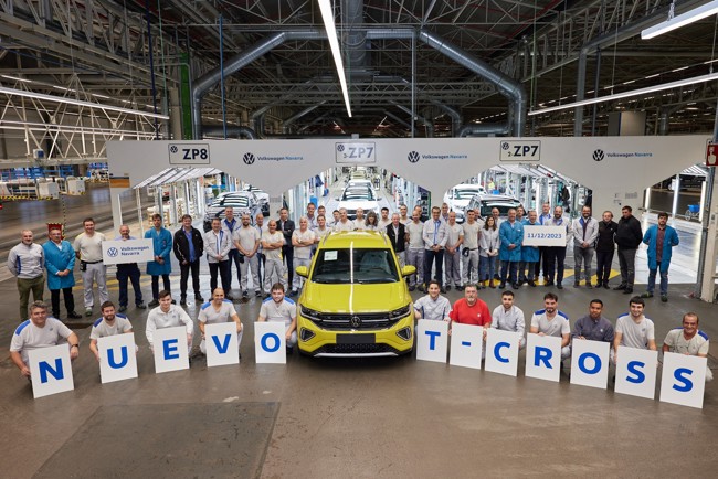 Volkswagen Navarra inicia la producción en serie del nuevo T-Cross en exclusiva para Europa