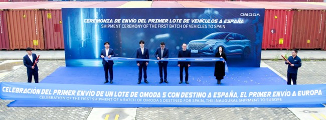 Las marcas de Chery (Omoda y Jaecoo) envían las 700 primeras unidades para vender en España en 2024