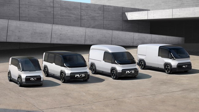 Kia presenta en el CES 2024 su estrategia PBV, con vehículos eléctricos para 'delivery' y VTC