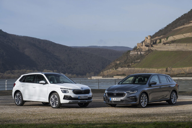 Skoda actualiza sus modelos Scala y Kamiq con cambios en los motores con potencias de entre 70 y 110 kW