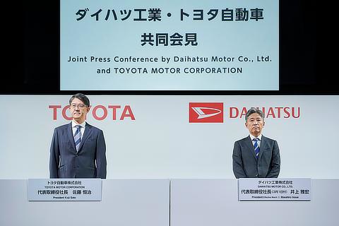 Toyota reforma la estructura en el extranjero de Daihatsu y asume la planificación de autos compactos