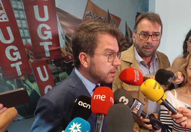 Aragonès, sobre la llegada de Chery a Barcelona: "Hoy es un día para celebrar"