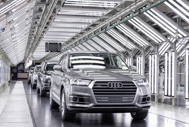 Audi gana en el primer trimestre 736 millones, un 58,3% menos, debido a una caída en sus ventas