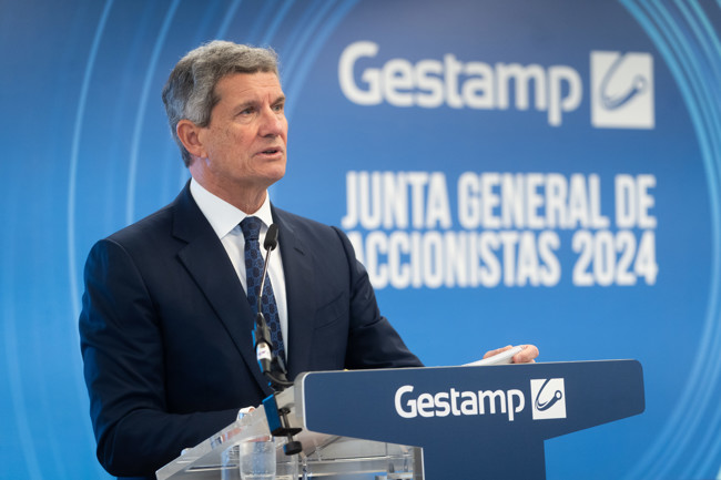Gestamp prevé mejorar sus ventas en 2024 un 2 o 3% y cerca del 23% proceden del vehículo eléctrico