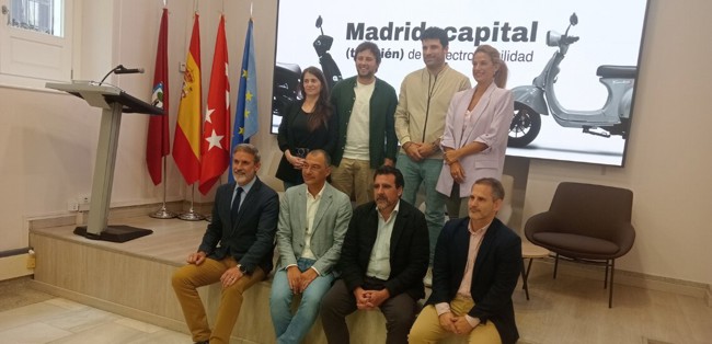 El mercado de la moto eléctrica crecería un 17% en 2025 con los incentivos de Madrid, según Velca